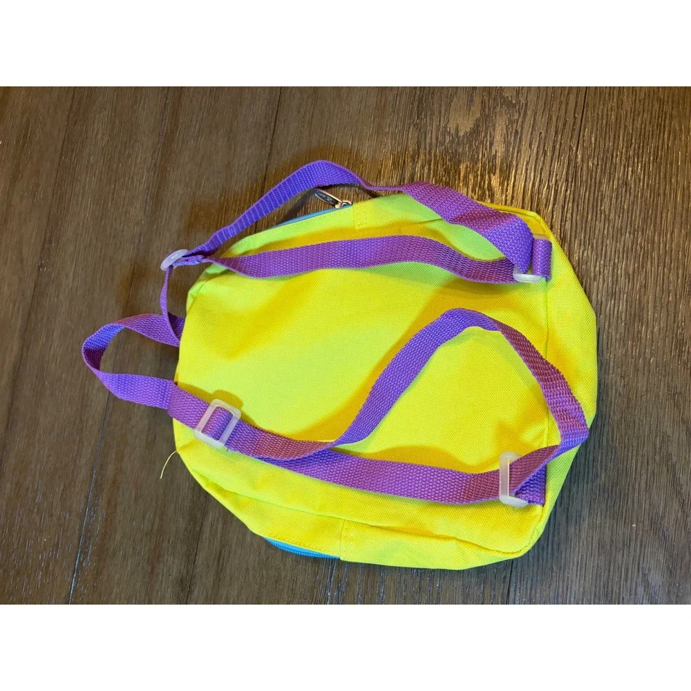 Disney Toy Story 4 Mini Backpack Kids Small Buzz Lightyear Yellow Purple Graphic